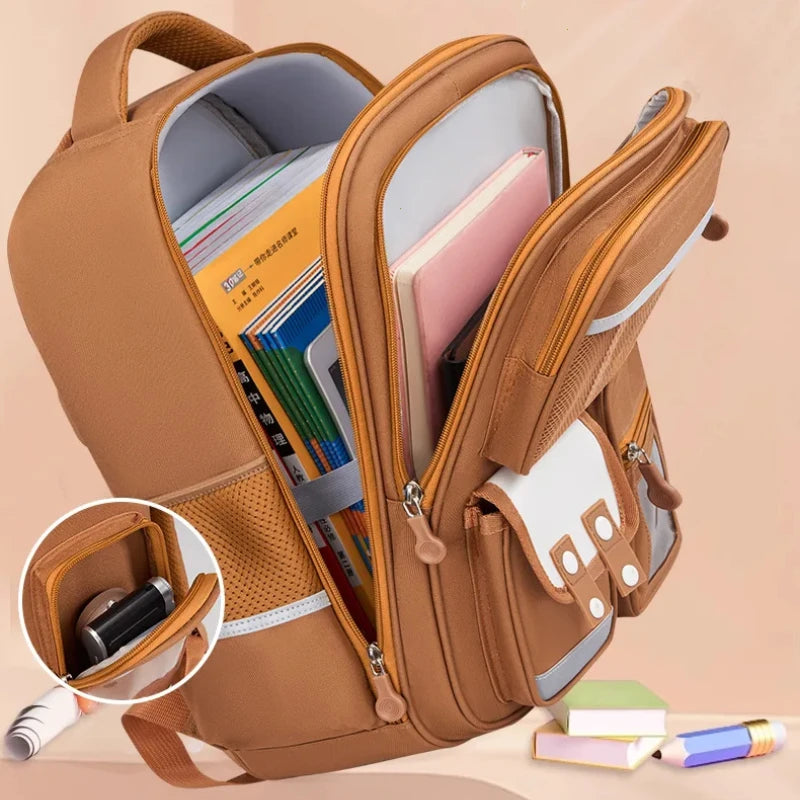 Capybara Kids School Backpack – Orthopedic Waterproof Children's Bag