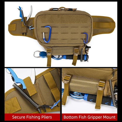 Tactical Waist Bag Crossbody Sling Backpack – Outdoor Chest Pack