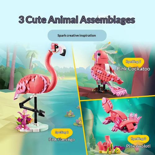 LEGO Creator 3in1 Pink Flamingo Set 31170 – Build 3 Animals
