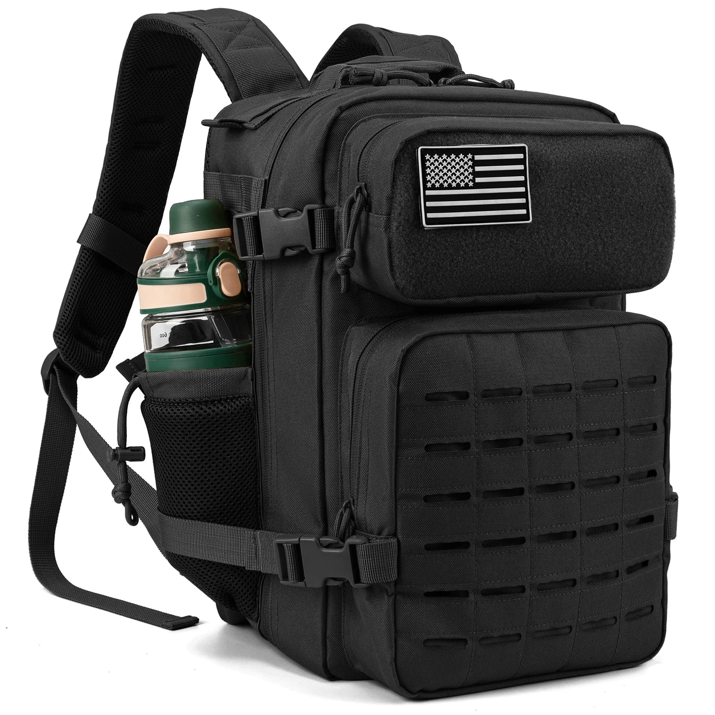 25L Tactical Backpack – MOLLE Military Daypack for Hiking & Gym