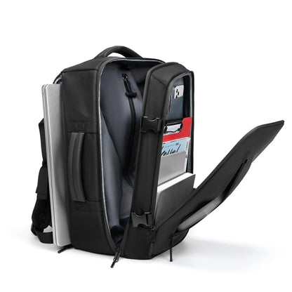 Vacuum Compression Travel Backpack – 16" Laptop, Waterproof, Business & Outdoor
