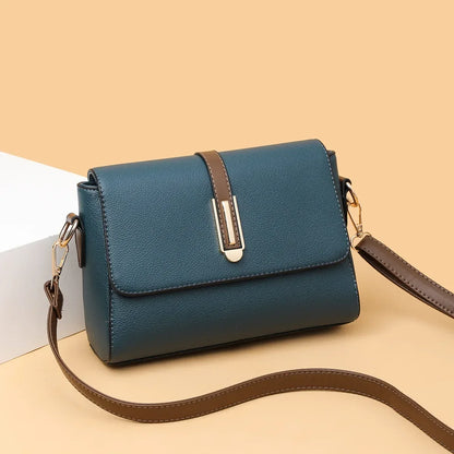 PU Leather Crossbody Bag Women Small Shoulder Handbag