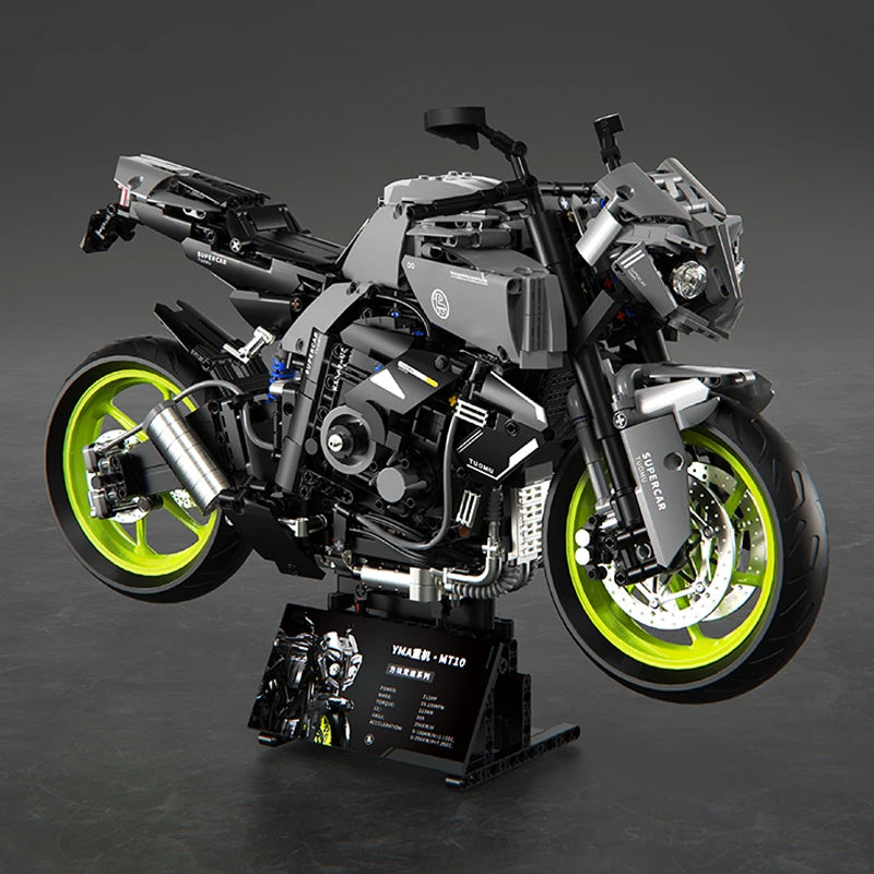 Motorcycle Building Blocks Kit – 1987pcs STEM Model Set