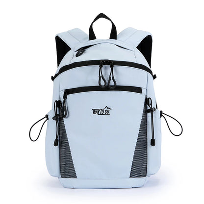 Water-Resistant Nylon Backpack – Large Capacity Unisex Outdoor Bag