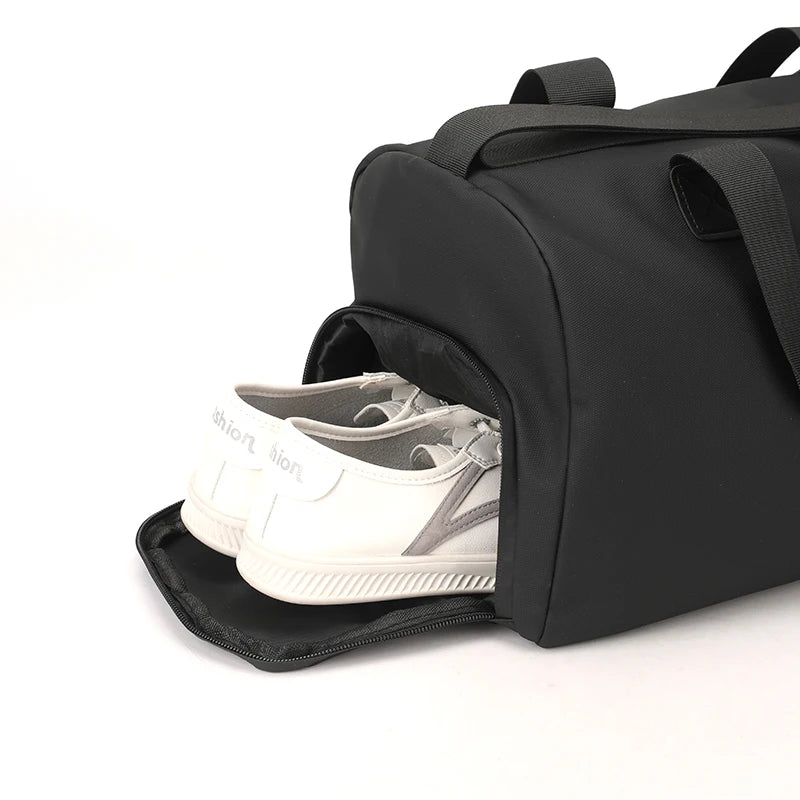 Waterproof Gym Duffel Bag with Wet Dry Separation – Unisex Sports Travel Bag
