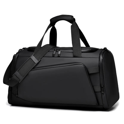 Men's Travel Duffel Bag with Independent Shoe Compartment