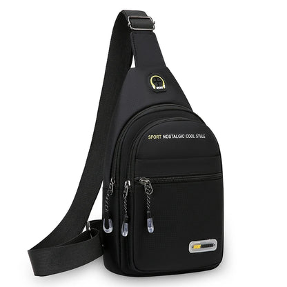 Men's Sling Bag – Multi-Pocket Lightweight Chest Pack