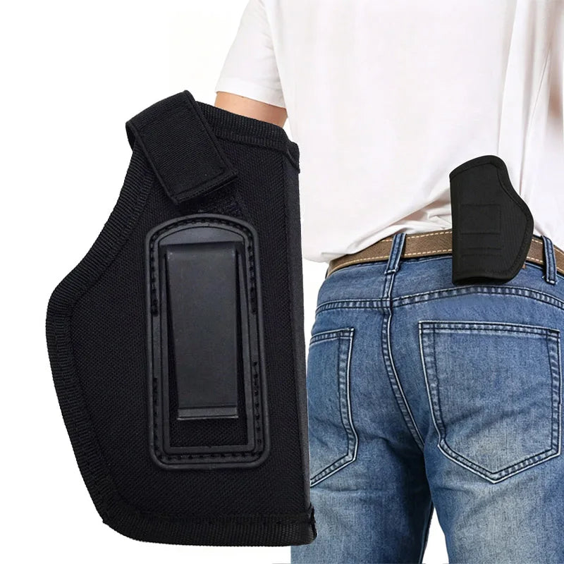 Tactical IWB Holster – Nylon Concealed Carry Belt Clip Pistol Holster