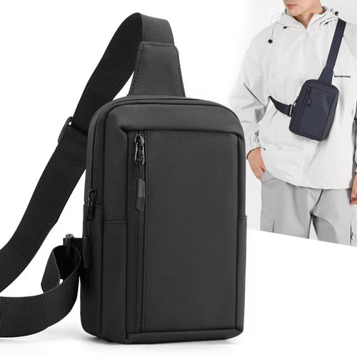 Men's Waterproof Sling Bag – Crossbody Chest Bag for Hiking & Travel