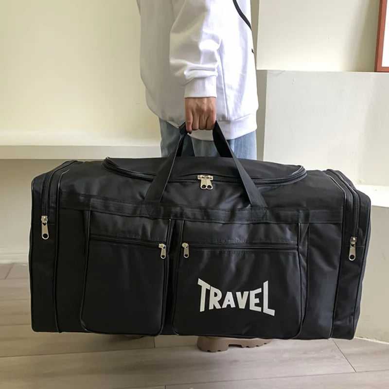 Large Capacity Foldable Travel Bag – Waterproof Duffle