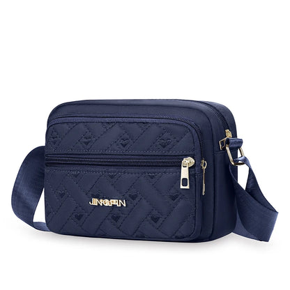 Waterproof Oxford Crossbody Bag for Women – Large Capacity Shoulder Purse