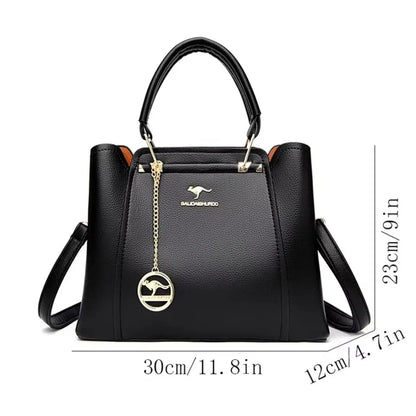 Large Capacity Leather Tote Bag for Women