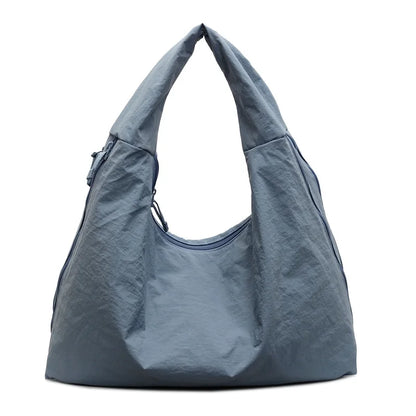 Large Nylon Tote Bag for Women – Casual Shoulder Hobo Bag