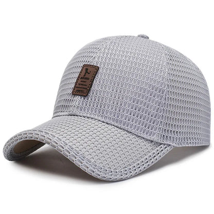 Breathable Mesh Baseball Cap Unisex Snapback Summer Sun Hat