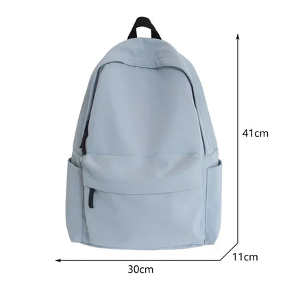 Waterproof Nylon Backpack – Large Capacity Travel & Laptop Bag