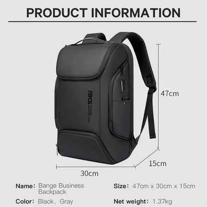 Waterproof Laptop Backpack | Large Capacity Business & Travel Bag