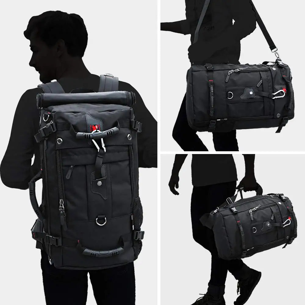 Waterproof Travel Backpack 50L – Men's Hiking & Outdoor Rucksack