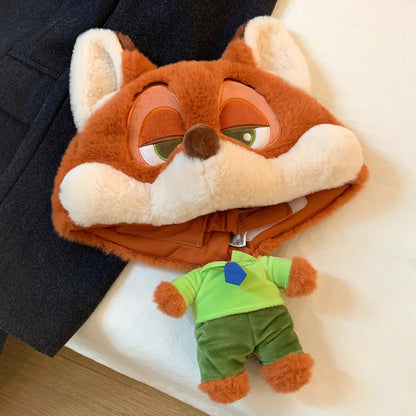 Zootopia Plush Character Hat with Mini Doll – Judy, Nick & More