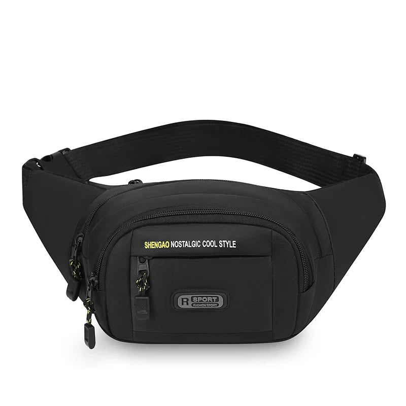 Sports Waist Bag Multi-Pocket Fanny Pack for Fitness & Outdoor