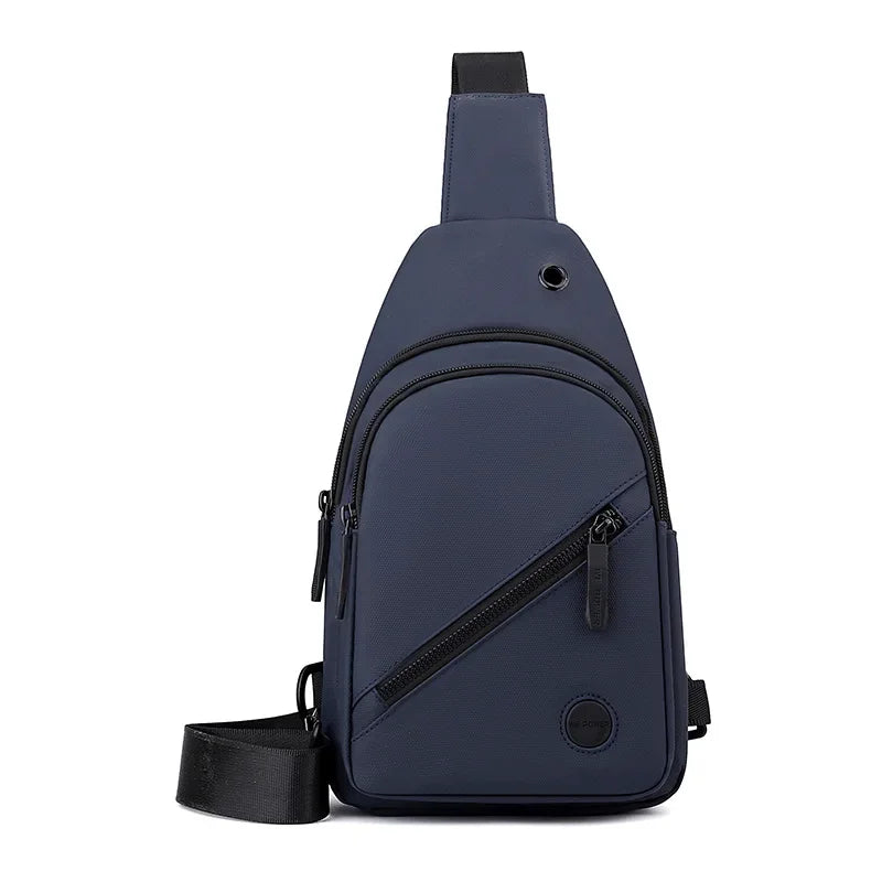 Men's Nylon Sling Chest Bag Crossbody Outdoor Sports