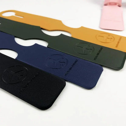 PU Leather Luggage Tag with Name ID Address Label