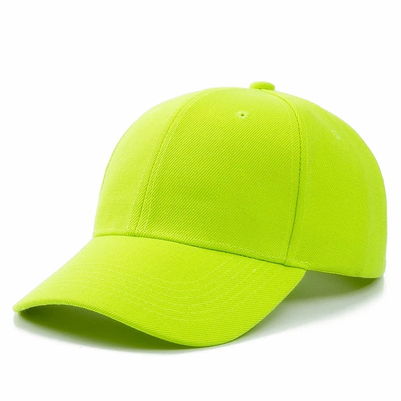 Snapback Baseball Cap – Plain Unisex Dad Hat