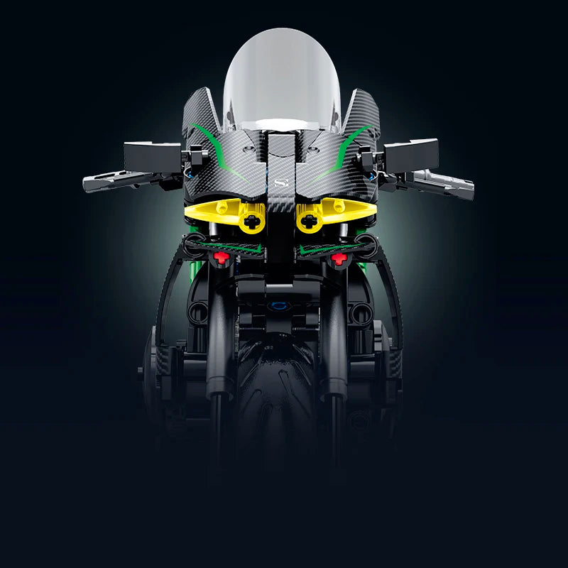Racing Motorcycle MOC Building Blocks Set – Top Speed Series 500+ Pcs
