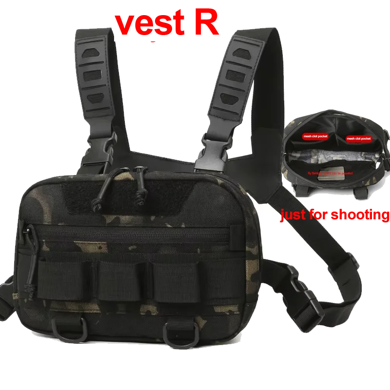 Tactical Chest Rig Bag – Outdoor Hiking & Cycling Vest Pack