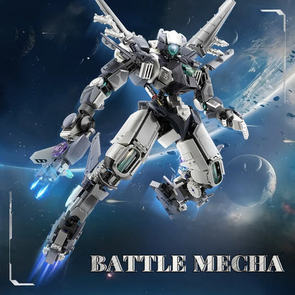 Star Battle Mech Robot Building Blocks Set 600 Pcs MOC