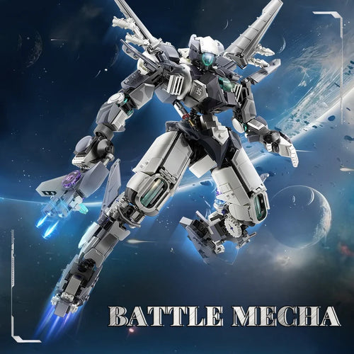 Star Battle Mech Robot Building Blocks Set 600 Pcs MOC