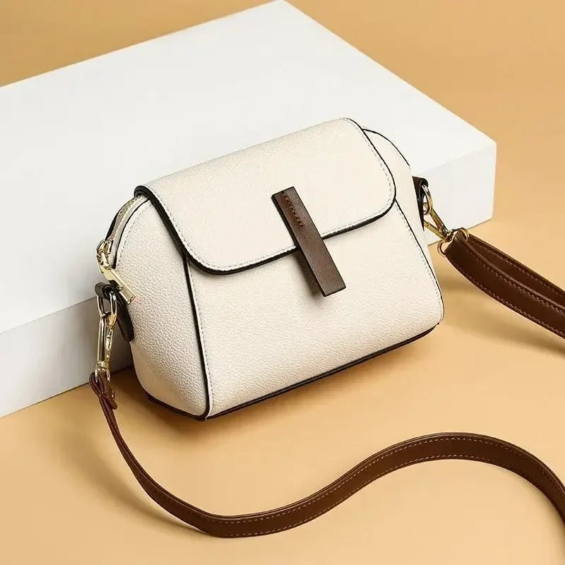 PU Leather Crossbody Bag – Small Shoulder Handbag for Women