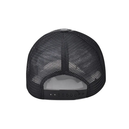 Distressed Mesh Trucker Baseball Cap – Unisex Washed Cotton Hat