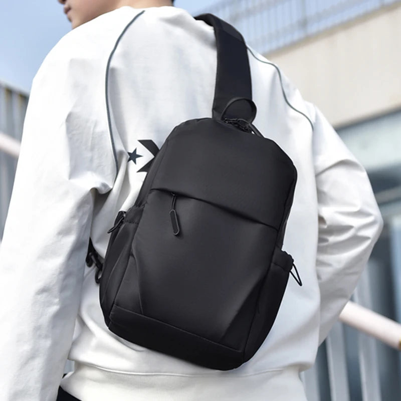 Men's Multifunctional Sling Bag for Business, Travel & Sports
