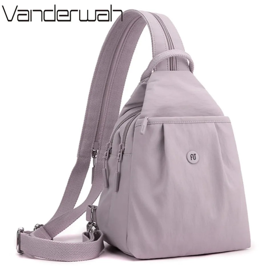 Women's Waterproof Sling Bag – Multi-Functional Crossbody Chest Pack