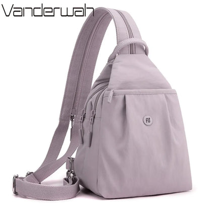 Women's Waterproof Sling Bag – Multi-Functional Crossbody Chest Pack
