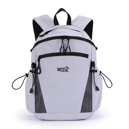 Water-Resistant Nylon Backpack – Large Capacity Unisex Outdoor Bag