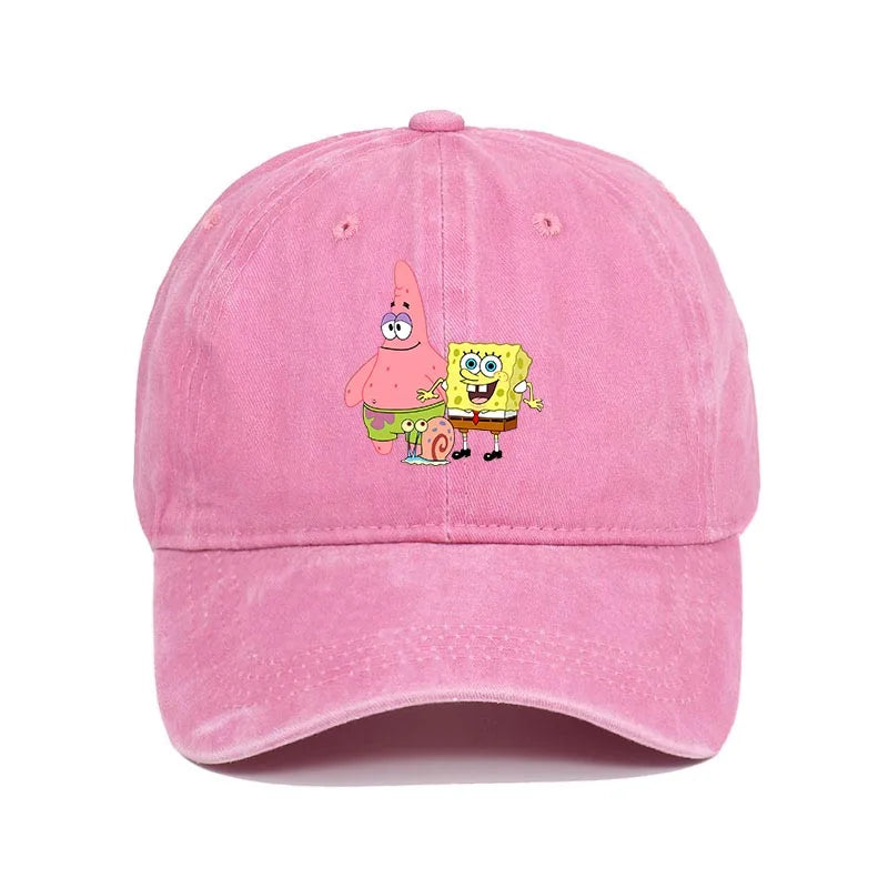 SpongeBob & Patrick Baseball Cap – Unisex Cartoon Hat