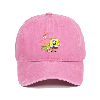 SpongeBob & Patrick Baseball Cap – Unisex Cartoon Hat