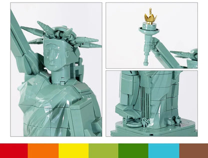 Statue of Liberty Building Blocks Set – 1316pcs Architecture Model