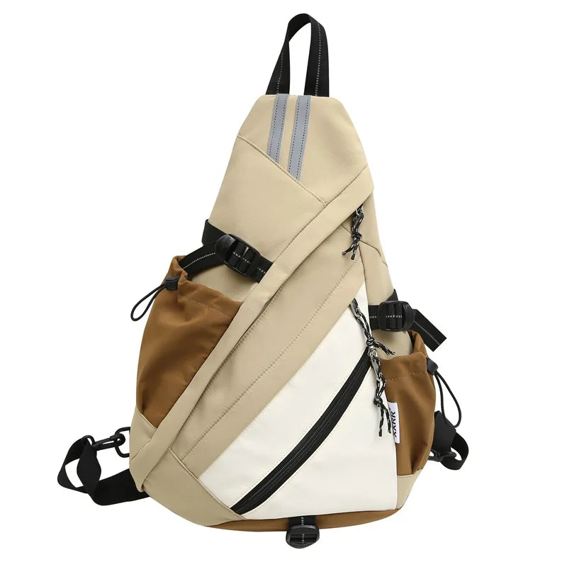 Men's Crossbody Sling Bag – Multi-Functional Sports Chest Pack