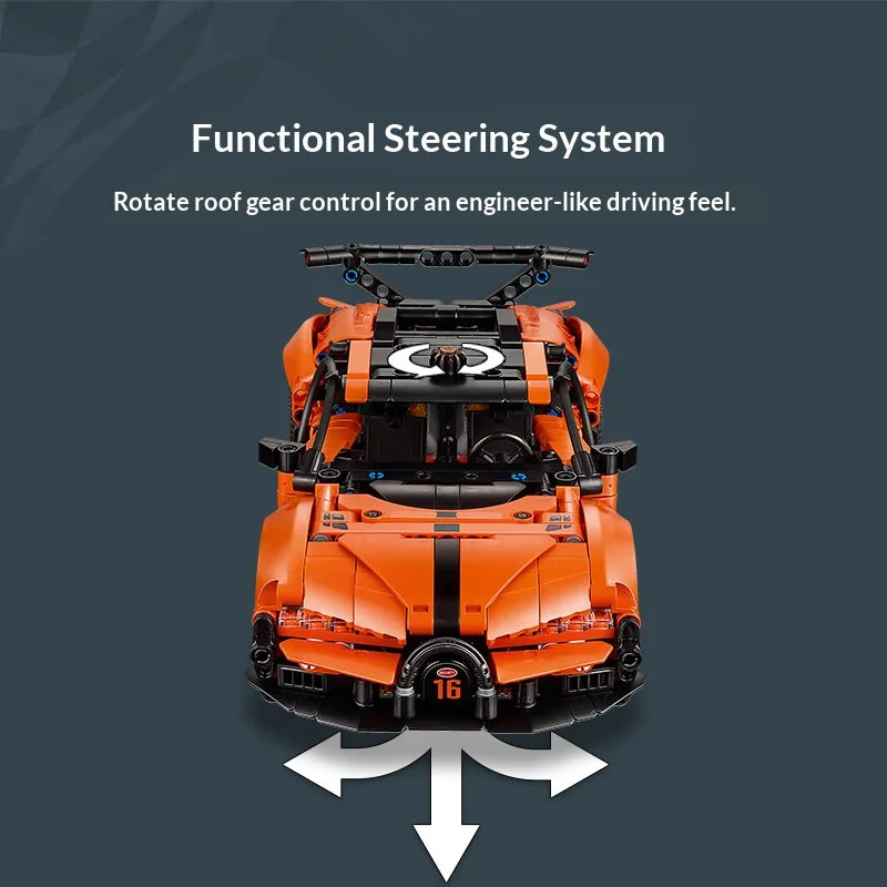 LEGO Technic 42222 Bugatti Chiron Pur Sport Supercar
