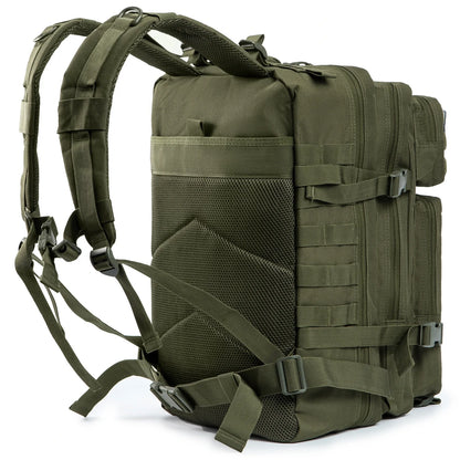45L Large Tactical Backpack – 3-Day MOLLE Rucksack for Hiking & Camping