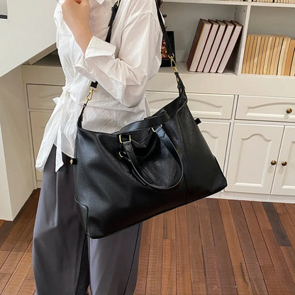 Large Leather Tote Bag for Women – Boston Shoulder Bag