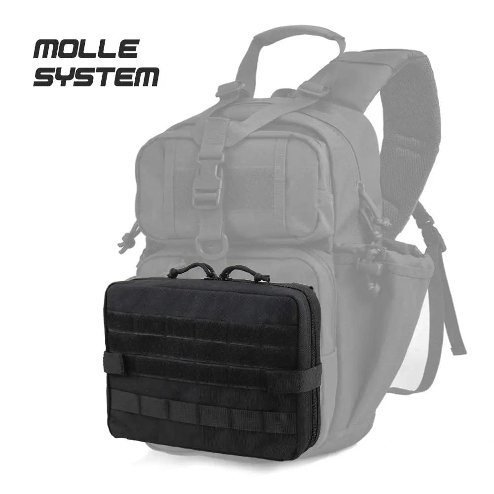 Tactical EDC MOLLE Utility Pouch – Nylon EMT Map Tool Bag