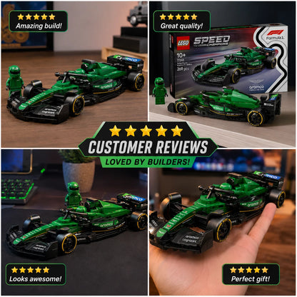 LEGO Speed Champions Aston Martin Aramco F1 AMR24 Car 77245