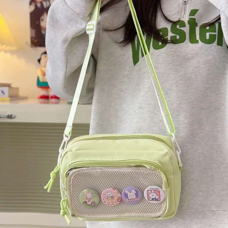 Japanese Ita Crossbody Bag for Women – Clear Window Display