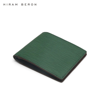 Epi Leather Bifold Wallet for Men – Hiram Beron Custom Name