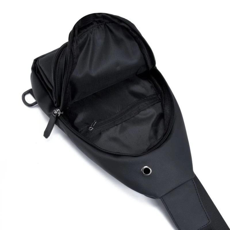 Men's Nylon Sling Chest Bag Crossbody Outdoor Sports
