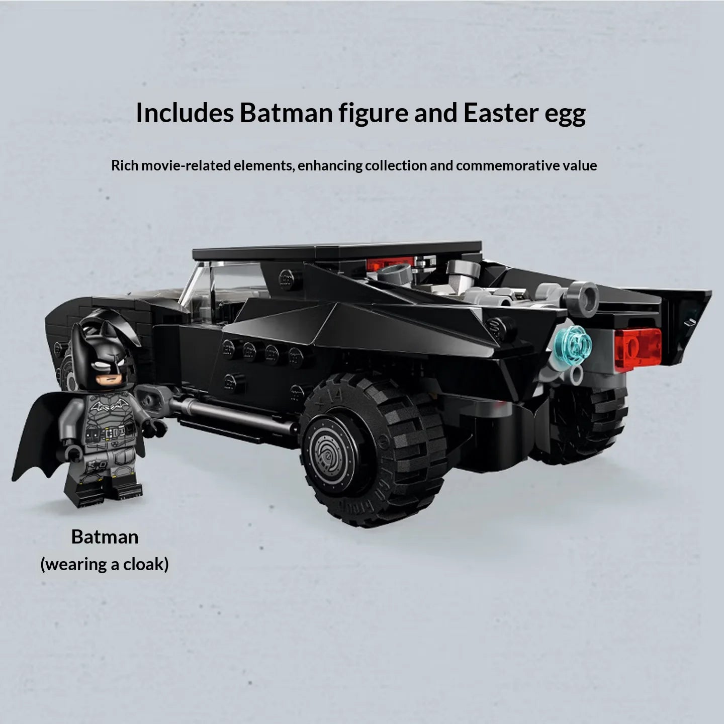 LEGO Batman Batmobile 76332 Building Set – 330 Pieces