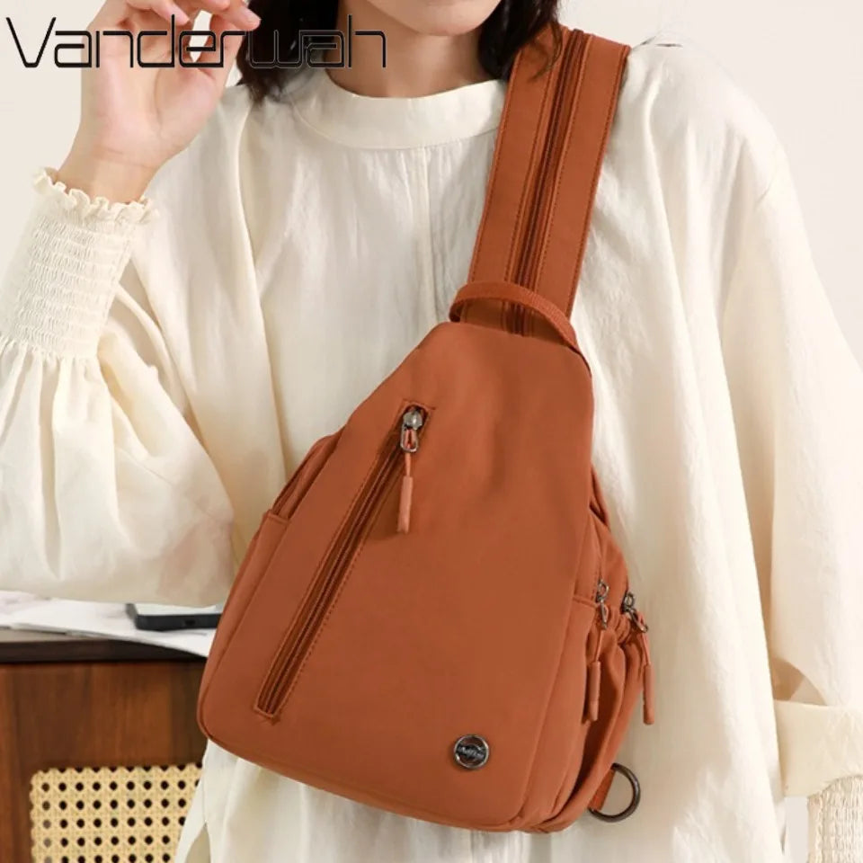 Small Crossbody Sling Bag for Teen Girls – Multi-Functional Travel Chest Pack